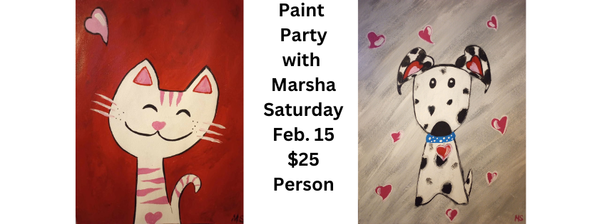 PAINT PARTY WITH MARSHA